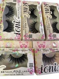 Load image into Gallery viewer, ioni cosmetics full strip eyelashes XL Wispy dramatic
