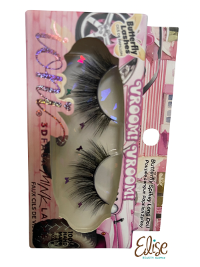 Load image into Gallery viewer, ioni lashes vroom vroom butterfly spikey long doll 
