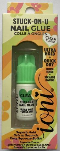 Load image into Gallery viewer, Clear Nail Glue Ultra Hold in packaging – strong fast-dry adhesive for artificial nails and nail tips, perfect for long-lasting press-on manicures
