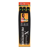 Load image into Gallery viewer, 58 inch Xpression braiding hair  3 full bundles per pack
