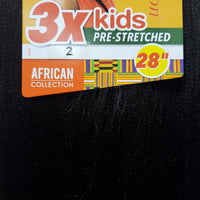 Load image into Gallery viewer, Sensationnel X-pression 3X Kids Braiding Hair 28"
