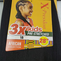 Load image into Gallery viewer, Sensationnel X-pression 3X Kids Braiding Hair 28"
