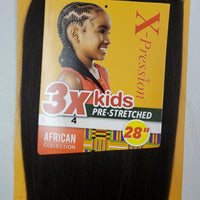 Load image into Gallery viewer, Sensationnel X-pression 3X Kids Braiding Hair 28"
