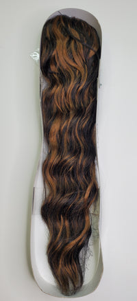 Load image into Gallery viewer, Fashion Source Drawstring Wavy Ponytail 18 inch
