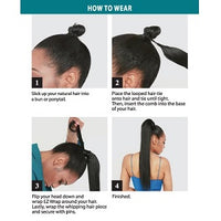 Load image into Gallery viewer, Zury ez wrap ponytail. Body wave style.
