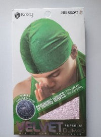 Load image into Gallery viewer, King J Velvet Du Rag
