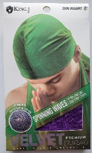 Load image into Gallery viewer, King J Velvet Du Rag
